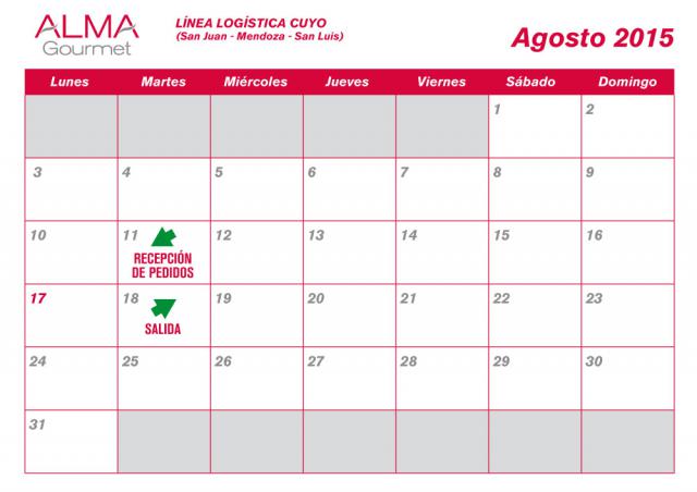Calendarios Logistica